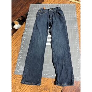 Wrangler straight leg jeans size‎ 12 adjustable waist